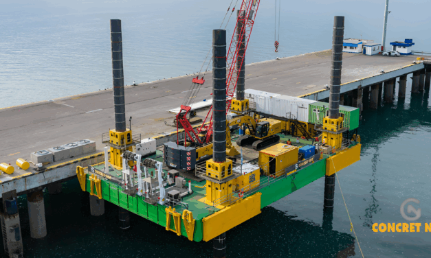 Concret-Nor completa el Combifloat C7: la plataforma que operará en el tendido offshore de VMOS