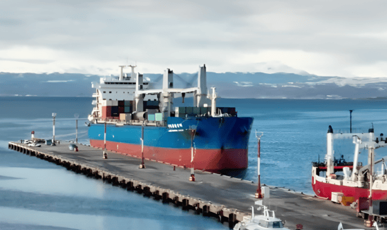 El puerto de Ushuaia recibió 6.200 toneladas de equipos para la nueva central termoeléctrica