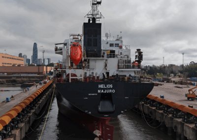 TANDANOR completó la reparación del petrolero Helios tras una colisión
