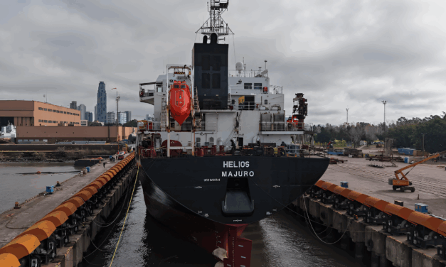 TANDANOR completó la reparación del petrolero Helios tras una colisión