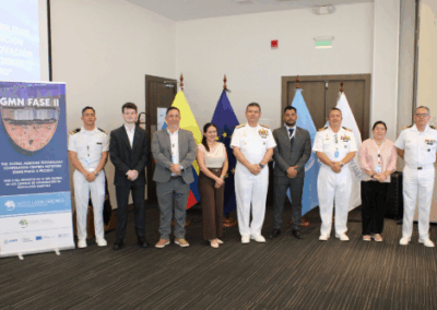 DIRNEA distinguió a Rousseaux en el Segundo Taller Nacional del Proyecto GMN II en Guayaquil