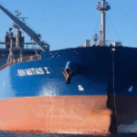 San Matías I amarró en Puerto Rosales tras el tramo Golfo San Jorge–Puerto Rosales bajo time charter con YPF