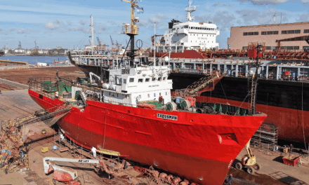 TANDANOR completó la reparación integral del pesquero de arrastre Talismán