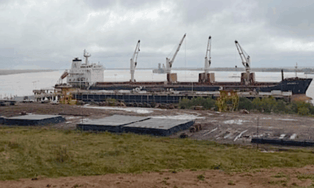Santa Fe concretó su tercera exportación de acero por la Zona Franca de Villa Constitución con destino a Colombia