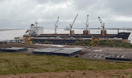 Santa Fe concretó su tercera exportación de acero por la Zona Franca de Villa Constitución con destino a Colombia