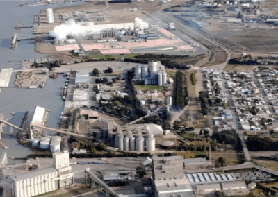 Bahía Blanca concentra el 43% de las exportaciones petroquímicas argentinas