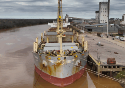 Puerto de Concepción del Uruguay: diversificación de cargas impulsa exportaciones y empleo