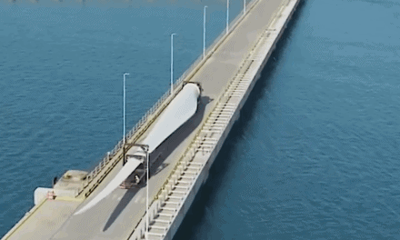 Del puerto a la turbina: el recorrido logístico de los aerogeneradores de Aluar en Puerto Madryn