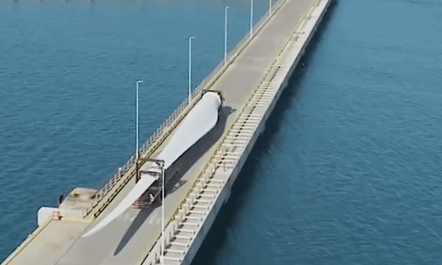Del puerto a la turbina: el recorrido logístico de los aerogeneradores de Aluar en Puerto Madryn