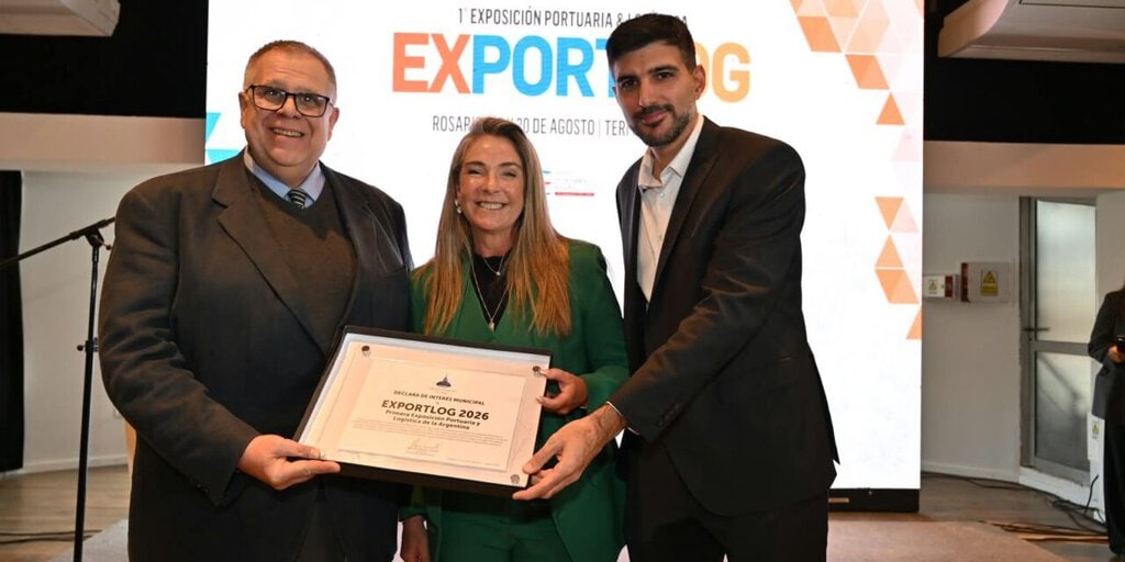 Con gran afluencia de público arrancó ExportLog 2026, epicentro de la logística y los puertos en Rosario