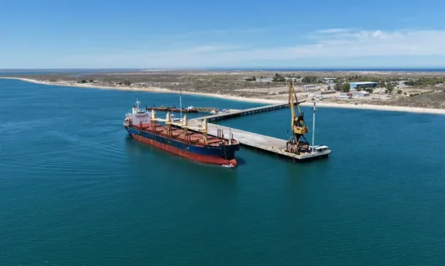 El financiamiento de Argentina LNG define el cronograma de las obras portuarias en el Golfo San Matías