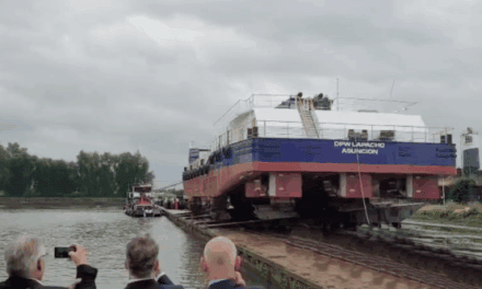 Empujador fluvial para la Hidrovía Paraguay-Paraná: 5.400 HP y 1,95 metros de calado