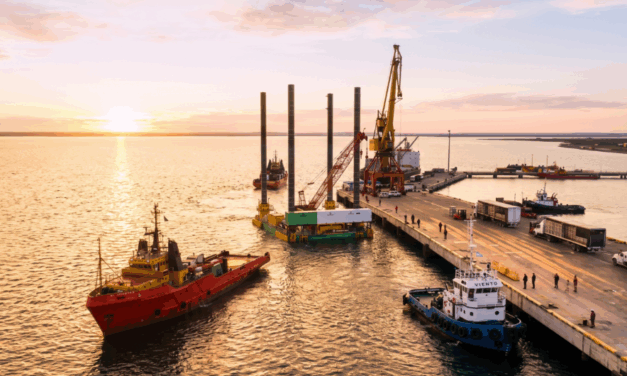 La flota de apoyo offshore del VMOS toma forma frente a Punta Colorada