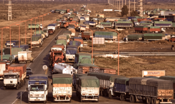 Conflicto URGARA en Bahía Blanca: puerto con 400 camiones varados