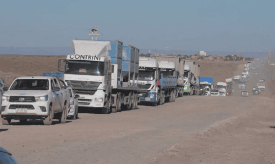 Transporte de arena a Vaca Muerta: el tránsito de camiones se multiplicó por diez en las rutas de La Pampa