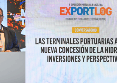 Zona Franca Santafesina expuso en ExportLog 2026 su modelo de puerto franco 