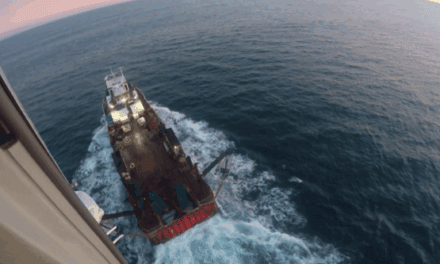 Prefectura Naval Argentina realizó una aeroevacuación sanitaria a 194 km de Bahía Blanca