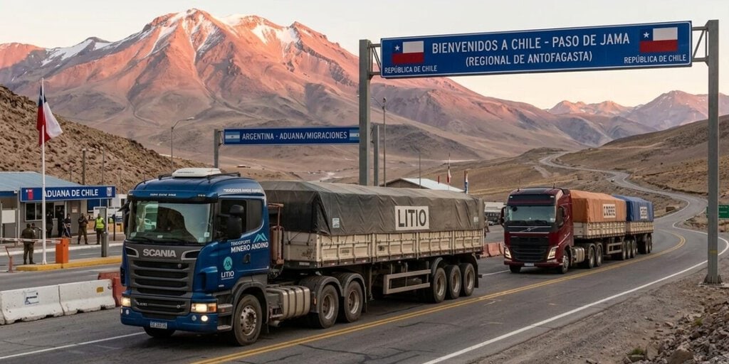Logística del cobre: el tratado minero Argentina-Chile define la ruta de exportación de Vicuña 