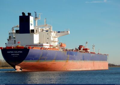 Pecom exportó crudo Escalante a Estados Unidos: el Hafnia Galatea cargó 113.500 m³ rumbo a Hawái