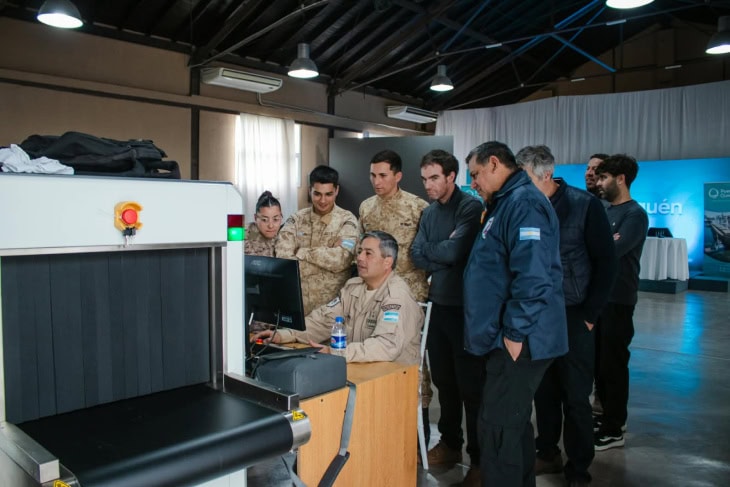 Puerto Quequén refuerza su seguridad con nueva tecnología de Rayos X
