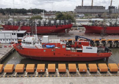 Tandanor finalizó la reparación del pesquero Southern Star I