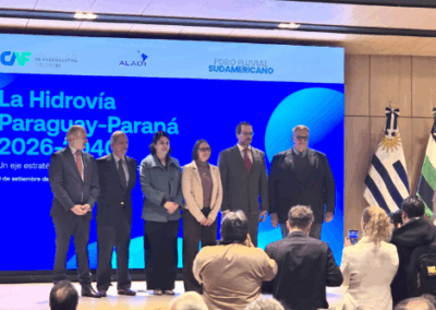 Referentes de cinco países debatieron en Montevideo el futuro de la Hidrovía Paraguay-Paraná hacia 2040