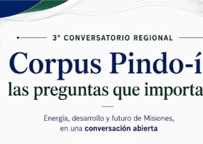 COMIP convoca a un tercer conversatorio sobre Corpus en Pindo-í, con la energía y la navegación del Paraná como eje
