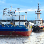 La barcaza Gabrielle se dirige hacia el Golfo San Matías para sumarse a nuevas operaciones offshore