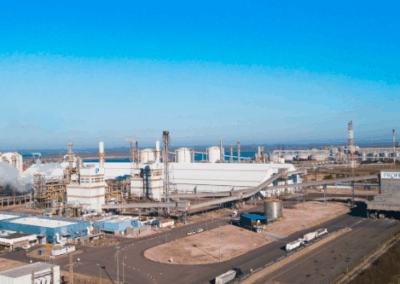 Profertil y su planta de fertilizantes en Bahía Blanca: otros USD 2.000 millones para el puerto