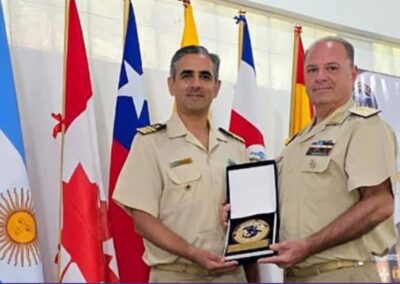 Pesca ilegal INDNR: la Prefectura aportó su experiencia en el ejercicio multinacional GALAPEX IV