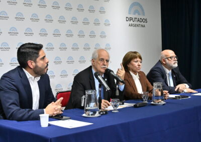 Taiana impulsará un proyecto de ley para el Canal Magdalena