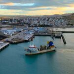 Comodoro Rivadavia dragó junto a ballenas sei y compite por un premio mundial de sustentabilidad portuaria