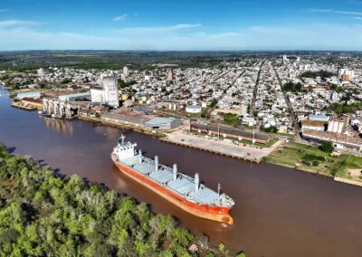 Concepción del Uruguay exporta harina de soja No GMO a Europa