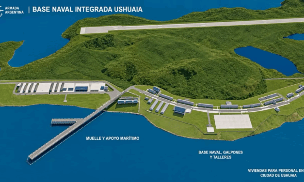 Defensa lanzó la licitación del muelle militar de la Base Naval Integrada Ushuaia: $189.321 millones y 36 meses de obra