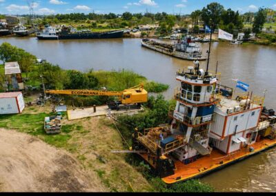 Puerto Eco Paraná, en Ramallo, suma la zona operativa aduanera a sus habilitaciones