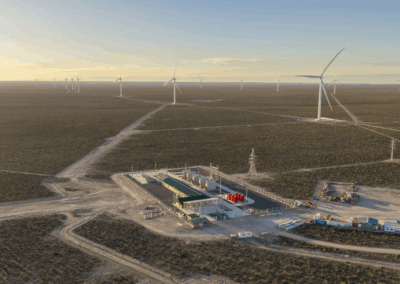 Los buques detrás del parque eólico más grande de la Argentina: Aluar y Puerto Madryn