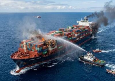 Espirito Santo Express: un oficial desaparecido en el rescate y salvamento en marcha en pleno Atlántico Sur
