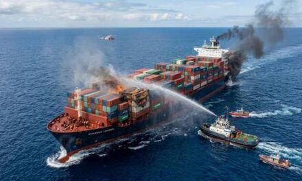 Espirito Santo Express: un oficial desaparecido en el rescate y salvamento en marcha en pleno Atlántico Sur