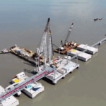 OTAMERICA completó el montaje de los brazos de carga de la tercera posición del muelle