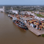 La terminal de contenedores del Puerto de Rosario roza en nueve meses el volumen de todo 2025