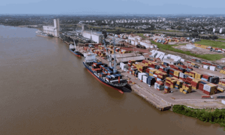 La terminal de contenedores del Puerto de Rosario roza en nueve meses el volumen de todo 2025