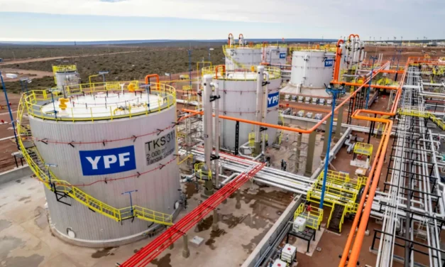 La planta de tratamiento de crudo de La Angostura Sur ya funciona: el petróleo de YPF tiene rumbo al VMOS