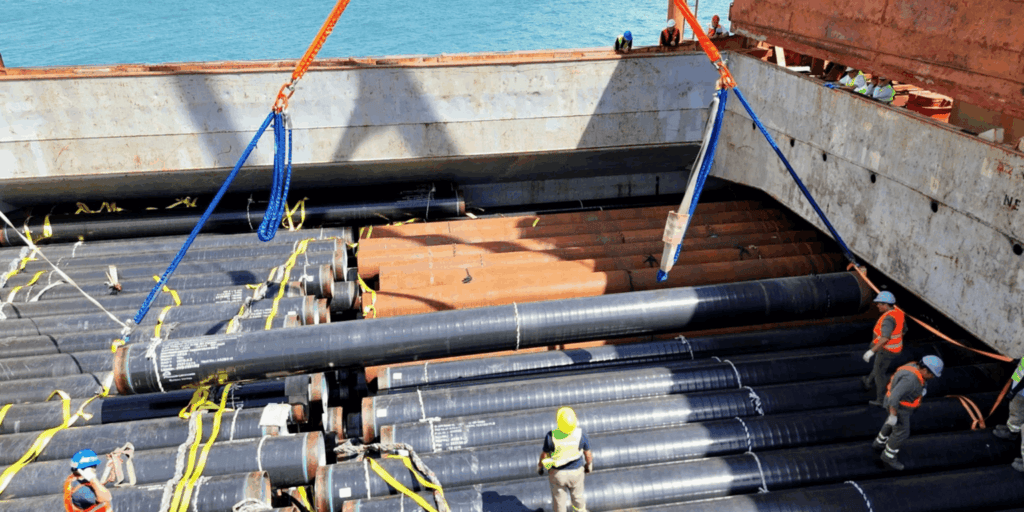 Licitación de caños de Argentina LNG: la demora que abre el desafío de mover tubos de 48 pulgadas